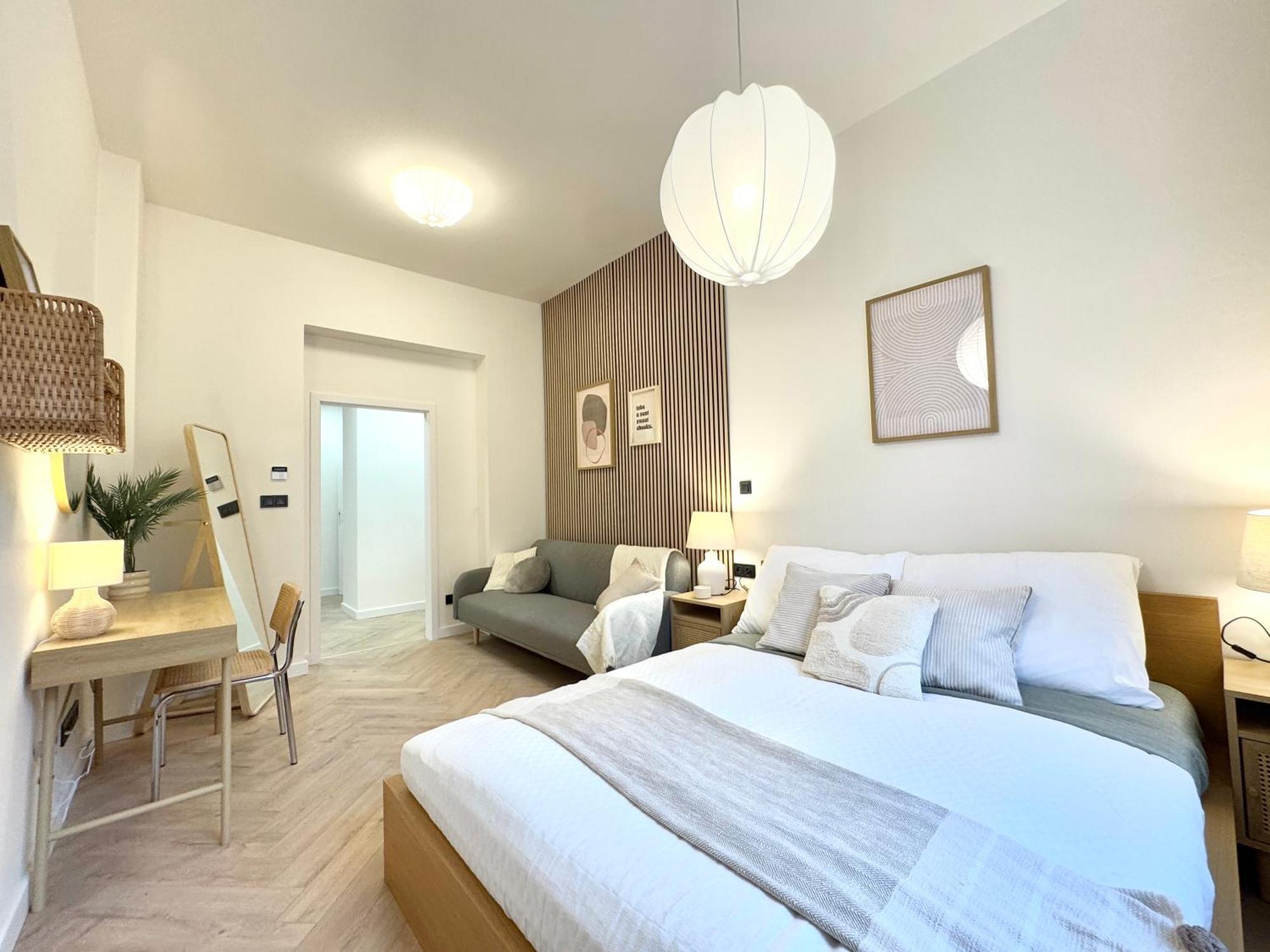 Golden Wabi-sabi Apartment, Apartment Prag